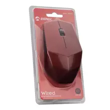 Everest Sm-201 Usb Kırmızı 1200Dpi Optik Kablolu Mouse