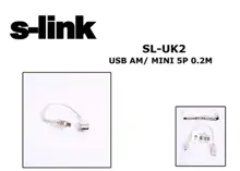 S-Link Sl-Uk2 Mini 5P To 0.20Mt Usb Kamera Kablosu