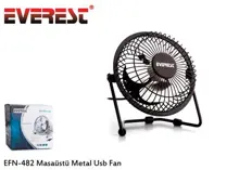 Everest Efn-482 Metal Usb Vantilatör