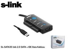 S-Link Sl-Sata35 Usb 2.0 To Sata + Ide Data Çevirici