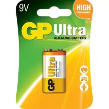 Gp 9V Ultra Alkalin Tekli Blisterli Pil
