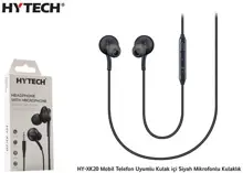 Hytech Hy-Xk20 Mobil Telefon Uyumlu Kulak İçi Siyah Kulaklık