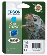 Epson T079240  Stylus Photo 1400-P50 Cyan Kartuş