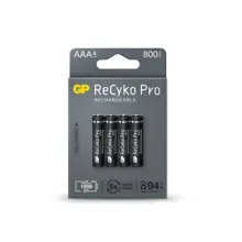Gp Recyko 850Mah Aaa Şarjlı İnce Kalem Pil 4Lü Pk