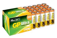 Gp Lr6 Aa Boy Ultra Alkalin Kalem Pil 40Lı Paket Gp15Au-2B40