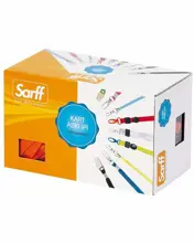 Sarff Metal Klips.Açık Mavi Askı İpi.50 Adet