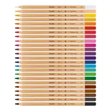 Mılan 80058 Colours Metal Kuru Boya Kalemi - 24 Lü