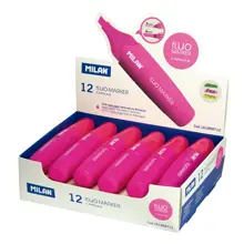 Mılan 161898712 Capsule Fosforlu Kalem Pembe 12Li
