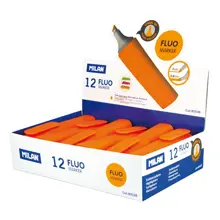 Mılan 80038 Fluo Fosforlu Kalem Turuncu - 12 Li