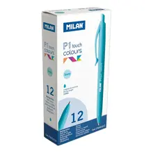 Mılan 176551212 P1 Touch Mavi Tükenmez Kalem - 12Adet