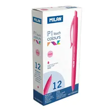 Mılan 176553212 P1 Touch Pembe Tükenmz Kalem - 12Adet