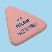 Mılan Pnm4836 Esnek Sentetik Üçgen Silgi - Pembe - 36Adet