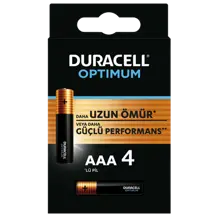 Duracell Optımum Aaa İnce Pil 4Lü