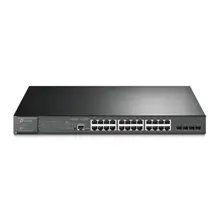 Omada Tp-Link Tl-Sg3428Mp 24 Port 10-100-1000 Poe+ Switch 4 Port Sfp L2 Çelik Kasa Rack Mount