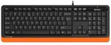 A4 Tech Fk10 Q Usb Fsytyler Turuncu Tr Fn-Mmedya Klavye