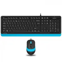 A4 Tech F1010 Q Usb Mavi Fn-Mm Klv+Mouse  Set