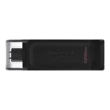 Kingston Dt70 128Gb Usb-C 3.2 Gen 1 Type-C Flash Bellek