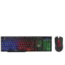 Inca Ikg-448 Raınbow Efect Mekanik Hisli Gaming Klavye+Mouse Set