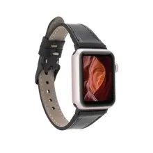 Apple Watch Uyumlu Deri Kordon 42-44-45Mm Slim Rst1