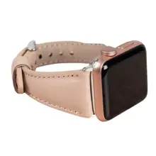 Apple Watch Uyumlu Deri Kordon 42-44-45Mm Slim Nu1
