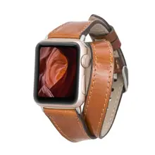 Apple Watch Uyumlu Deri Kordon 42-44-45Mm Slim Dt Qua