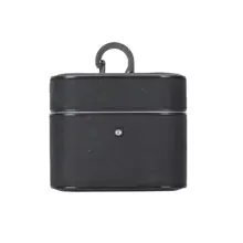 Casquet Apple Airpods 3.Nesil Uyumlu Deri Kılıf G1 Siyah