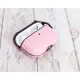 Apple Airpods Pro Uyumlu Deri Kılıf Juni Nu2 Pembe