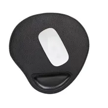 Bileklikli Deri Mouse Pad Fl01 Siyah