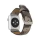 Apple Watch Uyumlu Deri Kordon 42-44-45Mm Kamuflaj Bej