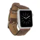 Apple Watch Uyumlu Deri Kordon 42-44-45Mm G2 Kahverengi