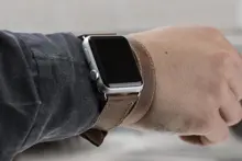 Apple Watch Uyumlu Deri Kordon 42-44-45Mm Dt G2