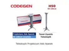 Codegen H50 Tavan Asma Aparatı 50-100 Cm (Teleskop