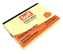 Sarff 50X75Mm Sarı Yapışkanlı Not Kağıdı - 100Yp