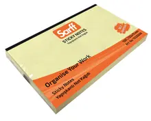 Sarff 125X75Mm Sarı Yapışkanlı Not Kağıdı - 100Yp