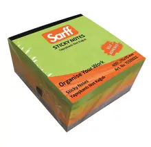 Sarff 75X75Mm Sprıng Renkler Yapışkanlı Not Kağıdı - 400Yp