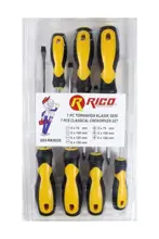 Rıco 003-Rk0026 7Li Klasik Tornavida Seti (4 Düz -3 Yıldız)
