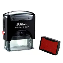 Shıny S-823 Siyah Kasa Kırmızı Ped 47X18Mm