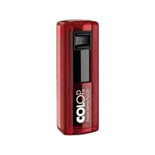 Colop Cep20 Kaşe Kırmızı Kasa Siyah Keçe - 14X38Mm