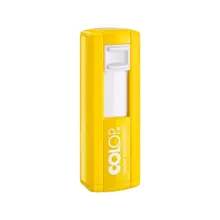 Colop Cep20 Kaşe Sarı Kasa Siyah Keçe - 14X38Mm
