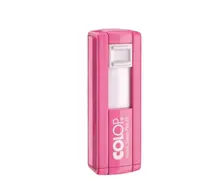 Colop Cep20 Kaşe Pembe Kasa Siyah Keçe - 14X38Mm