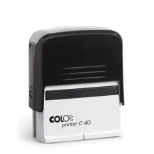 Colop Prınter C40 Siyah Kasa Siyah Keçe - 23X59Mm