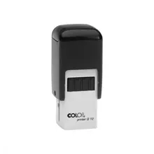 Colop Q12 Kare Siyah Kasa Siyah Keçe - 12X12Mm