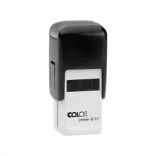 Colop Q17 Kare Siyah Kasa Siyah Keçe - 17X17Mm