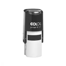 Colop R17 Yuvarlak Siyah Kasa Siyah Keçe - 17Mm