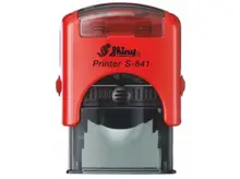 Shıny S-841 Kırmızı Kasa Siyah Ped 26X10Mm