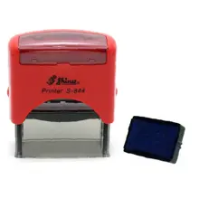 Shıny S-844 Kırmızı Kasa Mavi Ped 58X22Mm