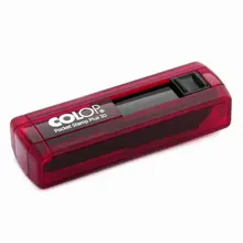Colop Cep30 Kaşe Kırmızı Kasa Siyah Keçe - 18X47Mm