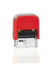 Colop Prınter C10 Kırmızı Kasa Siyah Keçe - 10X27Mm