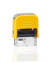 Colop Prınter C10 Sarı Kasa Siyah Keçe - 10X27Mm