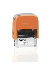 Colop Prınter C10 Turuncu Kasa Siyah Keçe - 10X27Mm